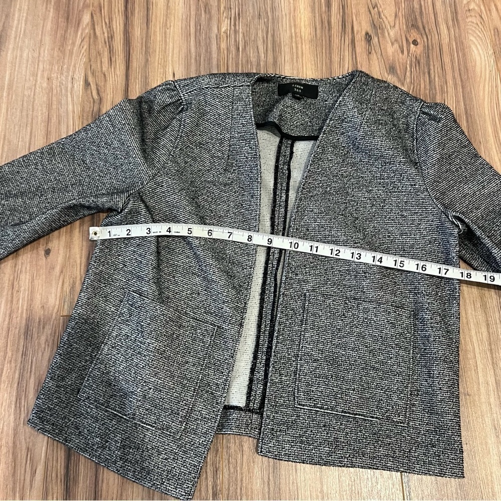 J.CREW 365 open front boucle blazer - Picture 6 of 7
